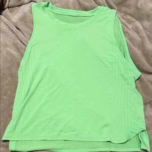Lululemon Athletica Green Tank Top
